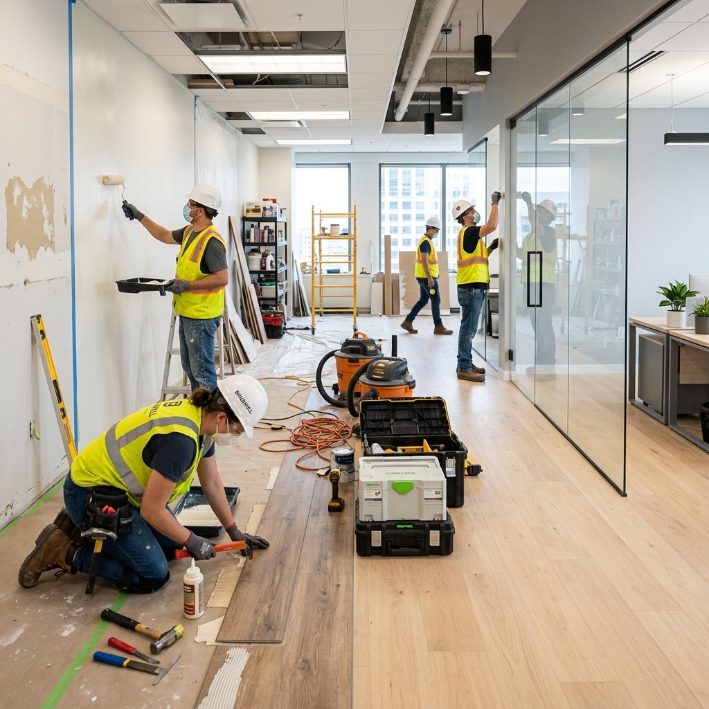 งานรีโนเวทและซ่อมบำรุง